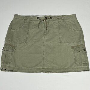 Carhartt Women’s Olive Green Cargo Skirt Size 14 Utility Workwear